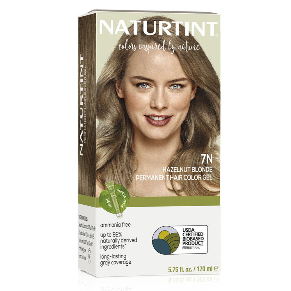 Naturtint 7N- Hazelnut Blonde Permanent Hair Colorant - 5.75 Oz